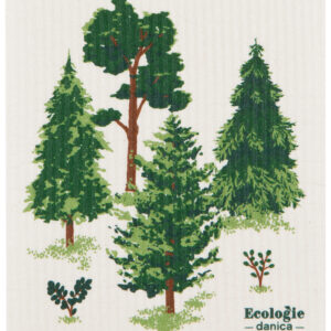Danica Swedish dishcloth woodland